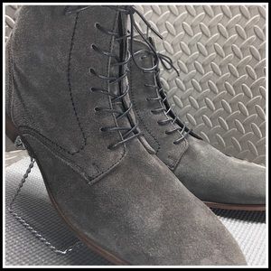 H by HUDSON | SongSmith Suede Lace Up Ankle Boots